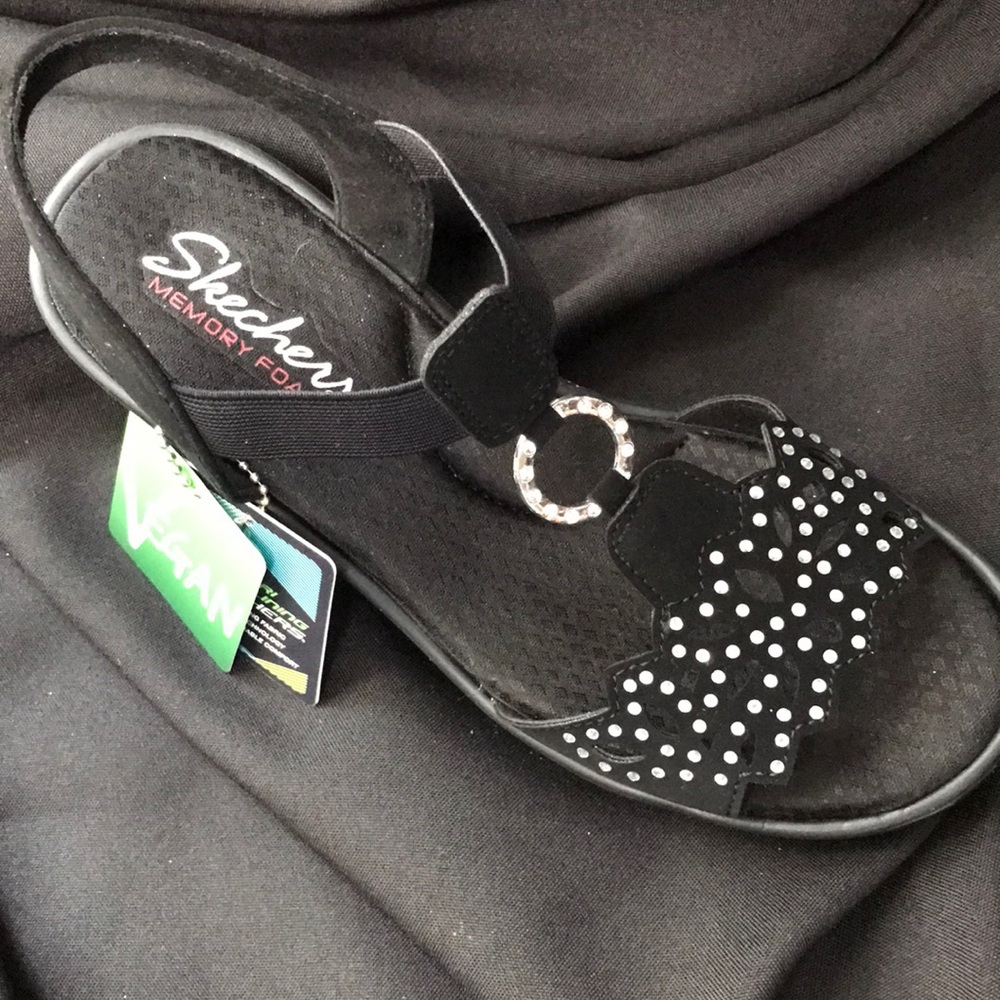 Sketchers Rumblers - Queen B, Black, size 8